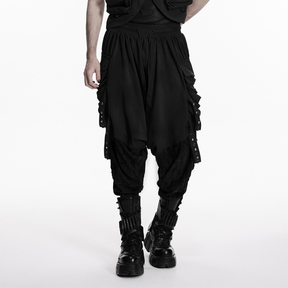 Punk Rave - Mad Nomad Mens jogging pants - Black